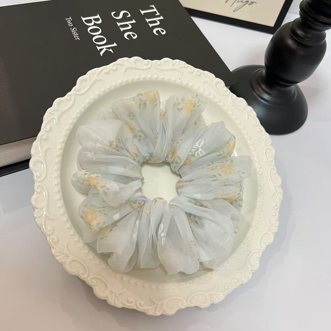 小清新绝美手工大肠发圈