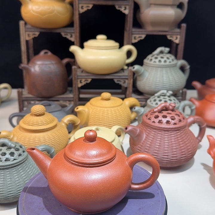 茶壶紫砂原矿精挑降坡泥水瓶