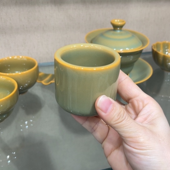 瓷片大宋名窑汝瓷茶具