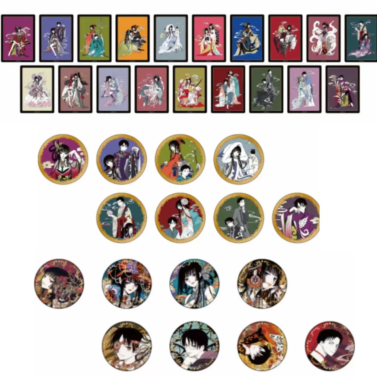 四月一灵异事件铺 xxxHOLICoioi快闪 吧唧/冰箱贴/透卡盲盒代拆