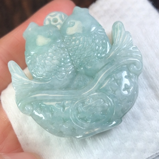 翡翠未镶嵌颈饰缅甸A货，每天下午1点半开播