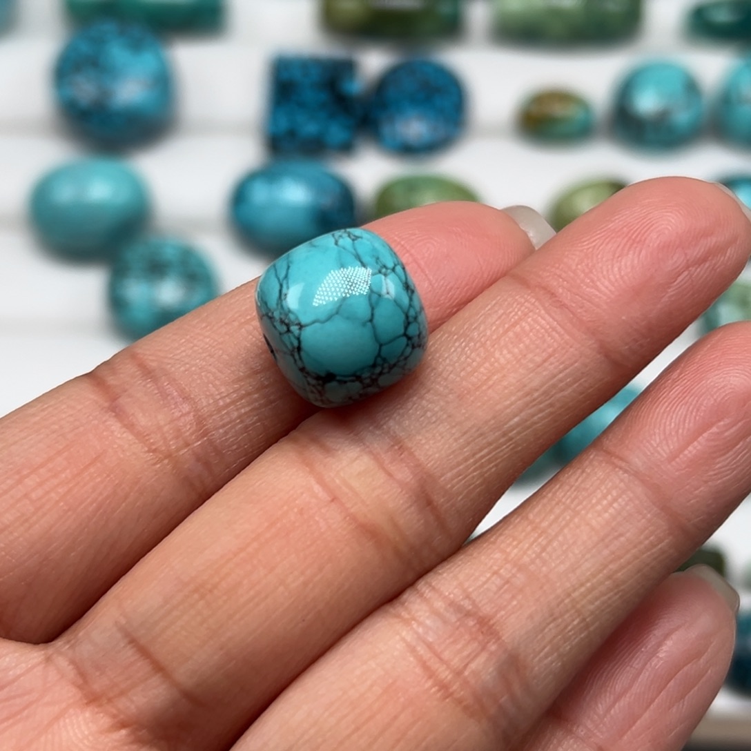 绿松石珠宝奇石未镶嵌S**～