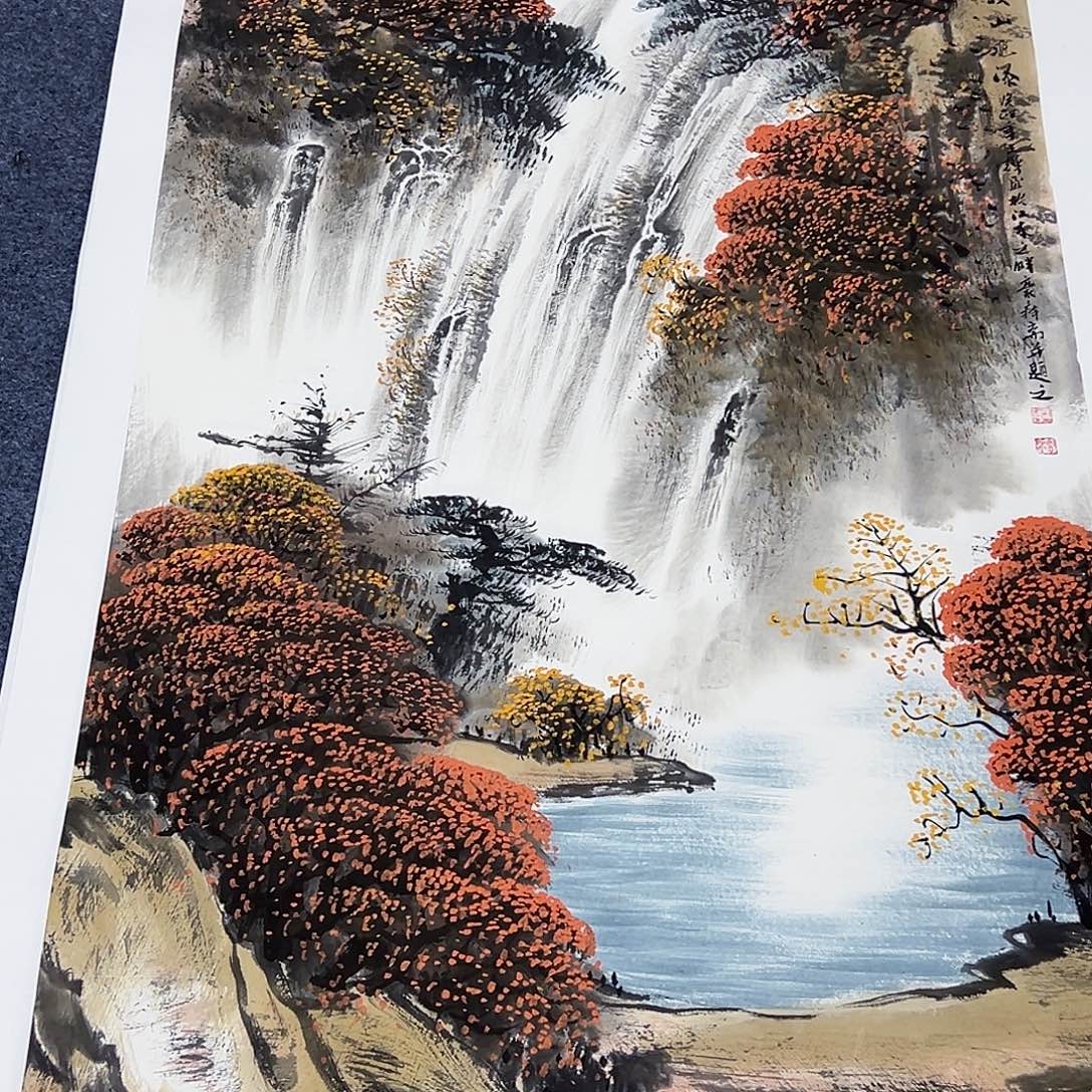 国画事事顺心如意万事如意万事