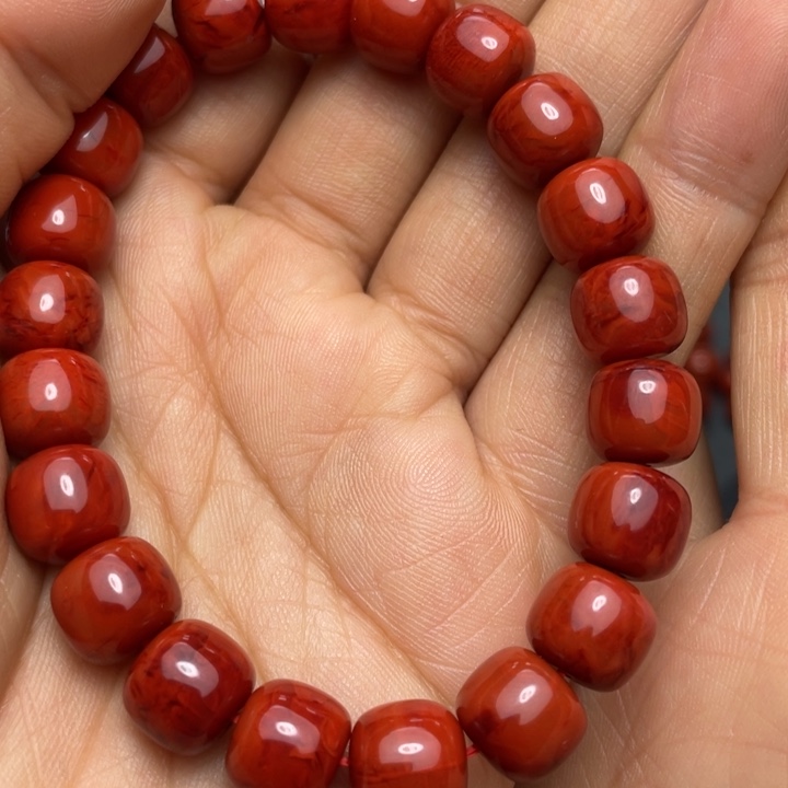 南红玛瑙手串10多样性发1未镶嵌