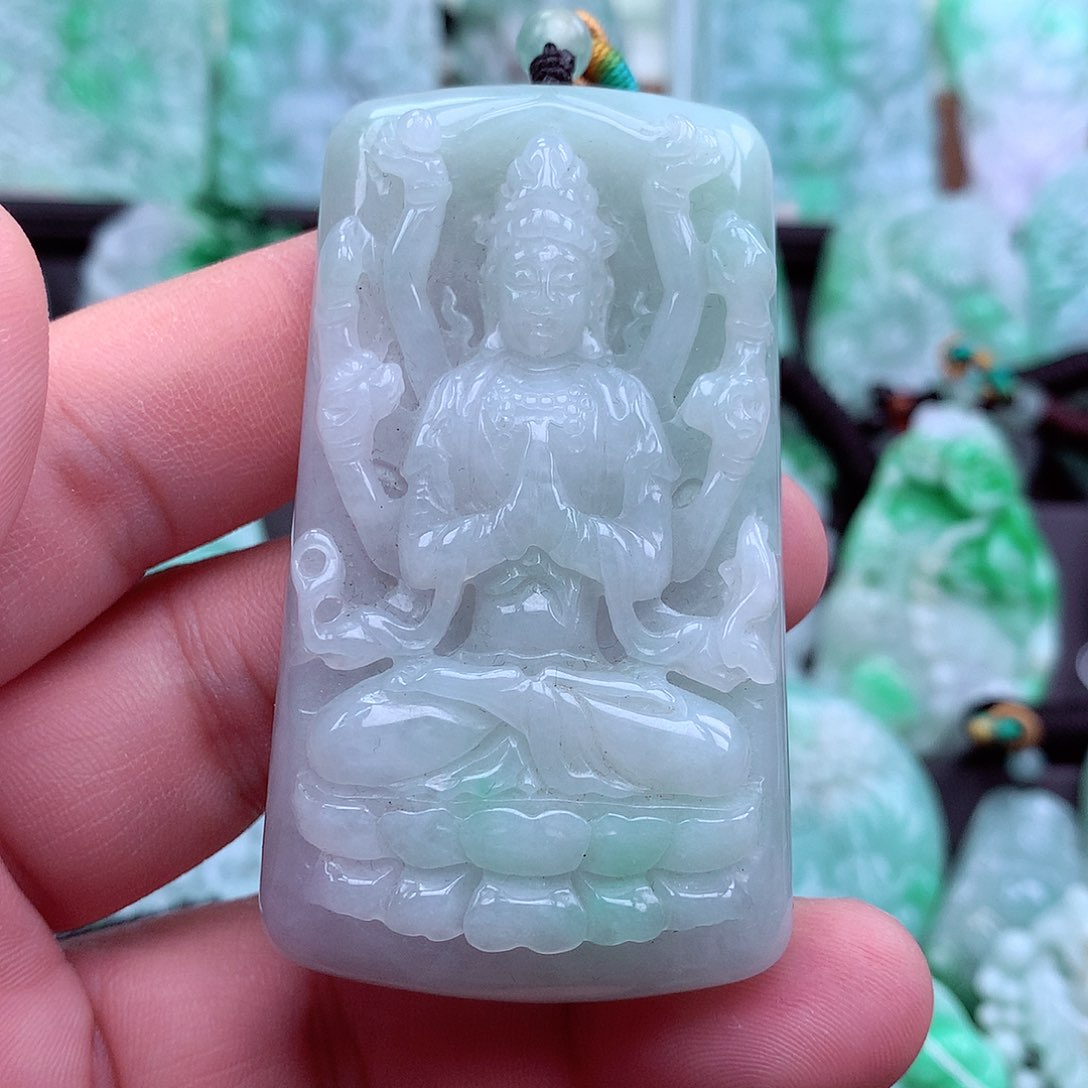 翡翠吊坠(不含链)未镶嵌