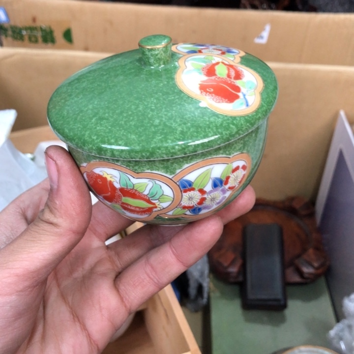 陶瓷孤品单件车里拍