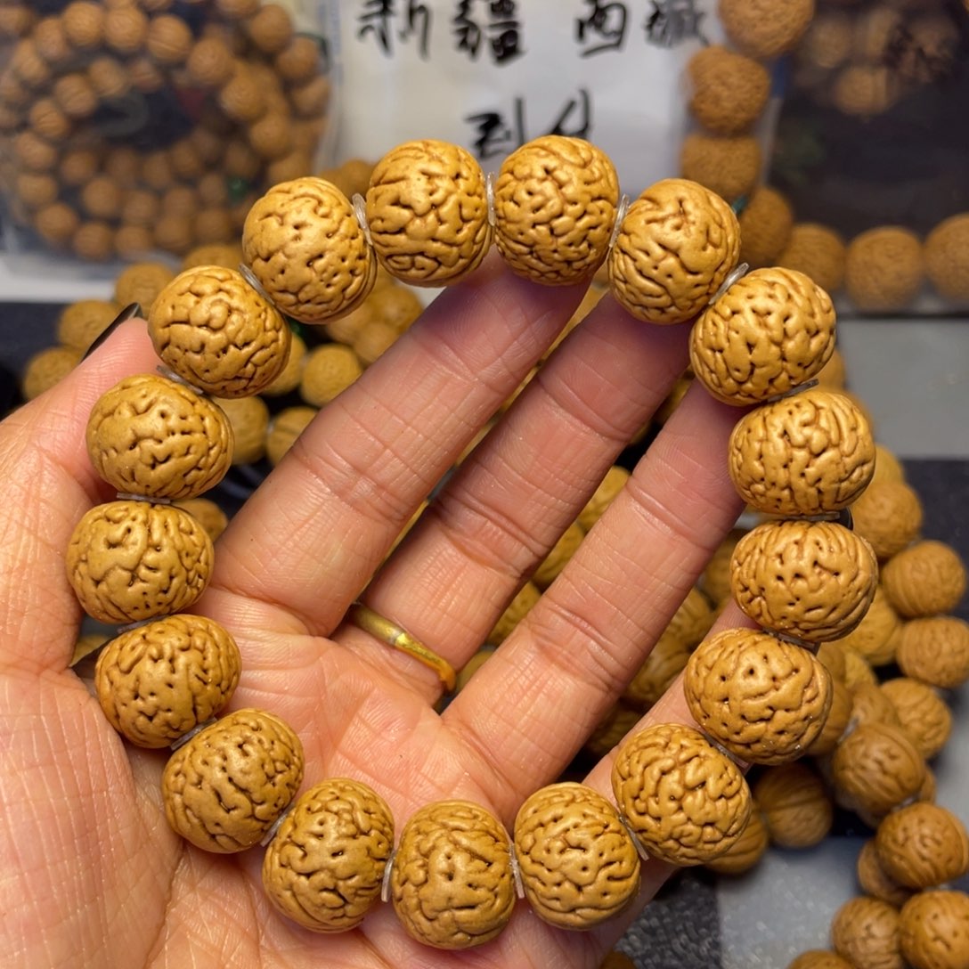 手串桃核17原生核手串