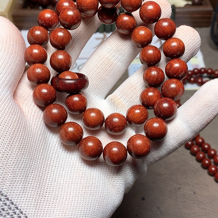 手串/手链小叶紫檀T*12 36 颗 泥料