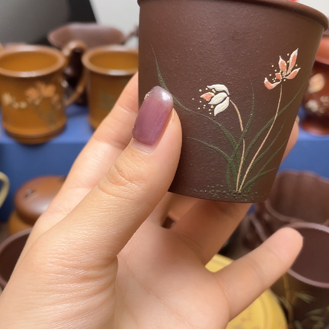 紫砂茶杯紫砂主人杯