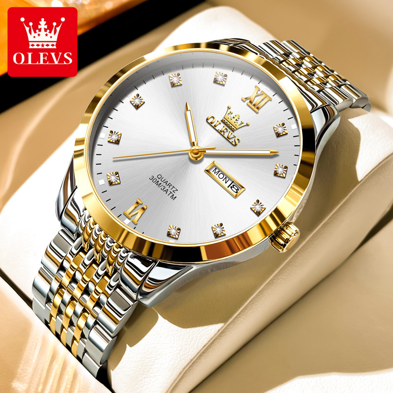 瑞士腕表欧利时名表经典高档潮流百搭男款时尚气质防水手表男2943