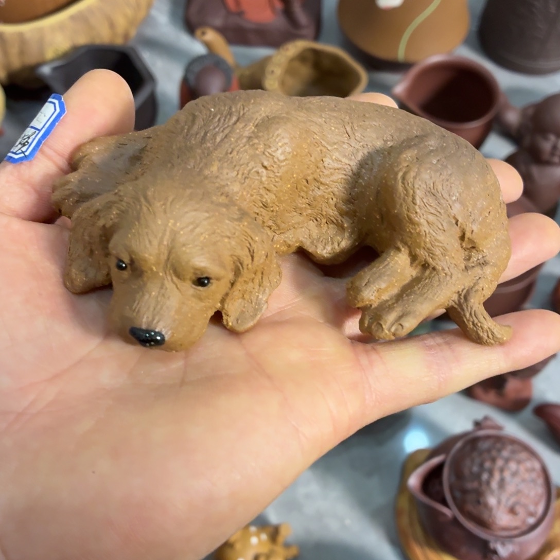 紫砂茶杯放漏放漏放大漏了