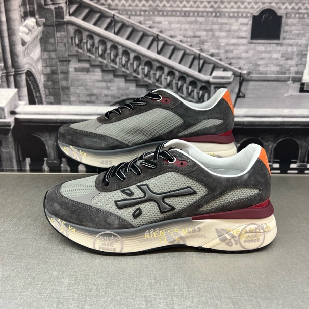 高端欧货品牌普瑞米亚达GM进口木字鞋25秋冬新款休闲轻奢百搭男鞋