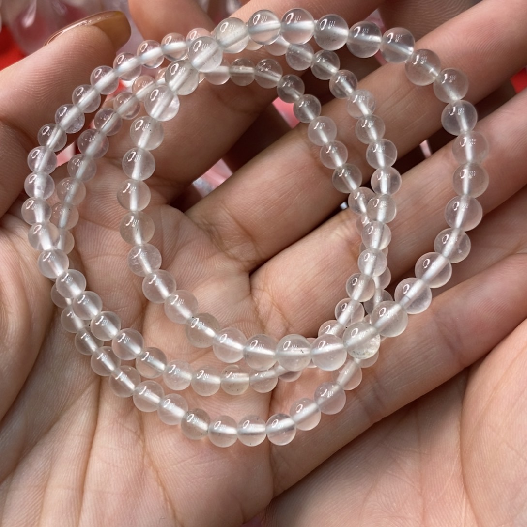 石英质玉未镶嵌手串随机发一