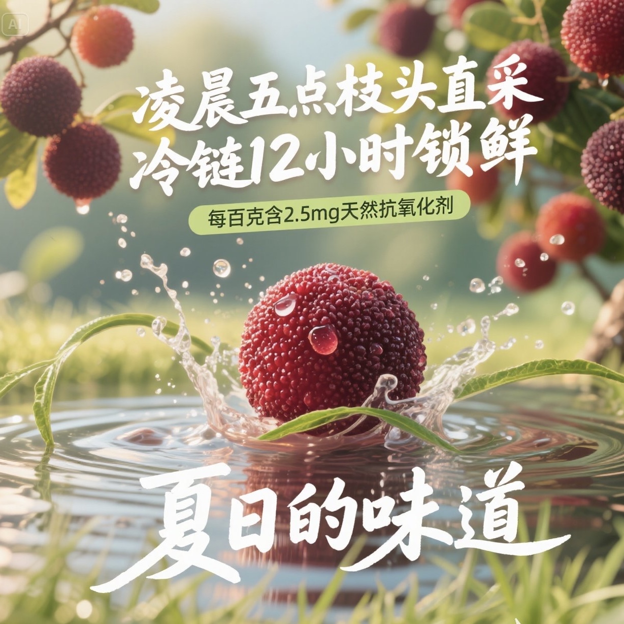 慈溪荸荠杨梅头茬树熟果现场采摘源头直发买3盒送1盒到手共4盒160枚 新鲜杨梅浙江省