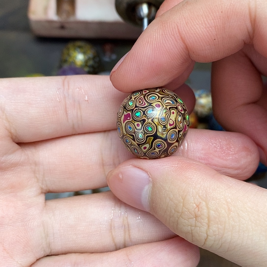 龙***阁非遗手工 大漆工艺规格2.0cm