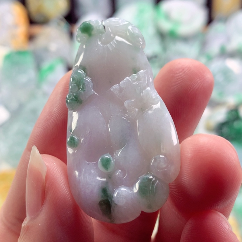 【闪购商品】翡翠吊坠(不含链)未镶嵌