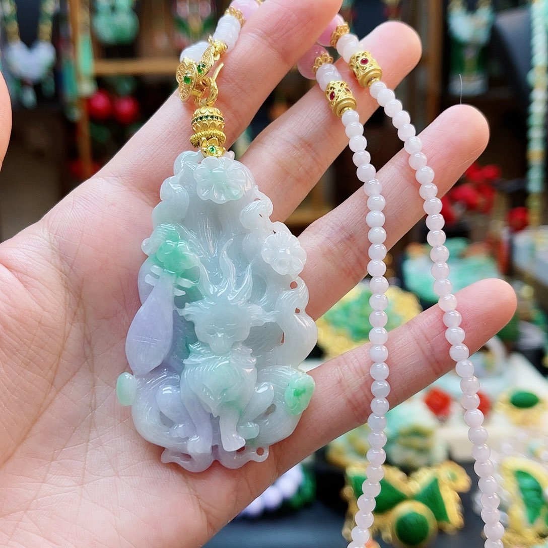 翡翠合金颈饰48小时鉴赏期