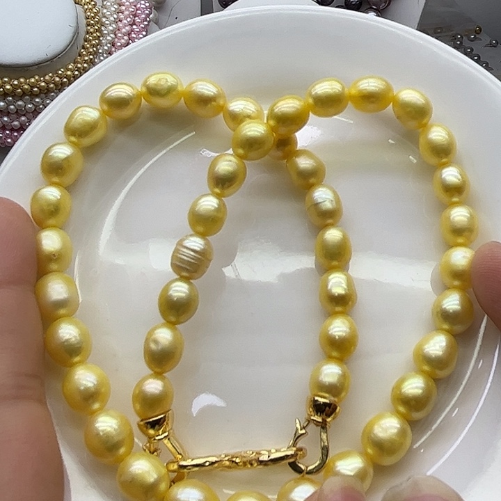 淡水珍珠未镶嵌颈饰