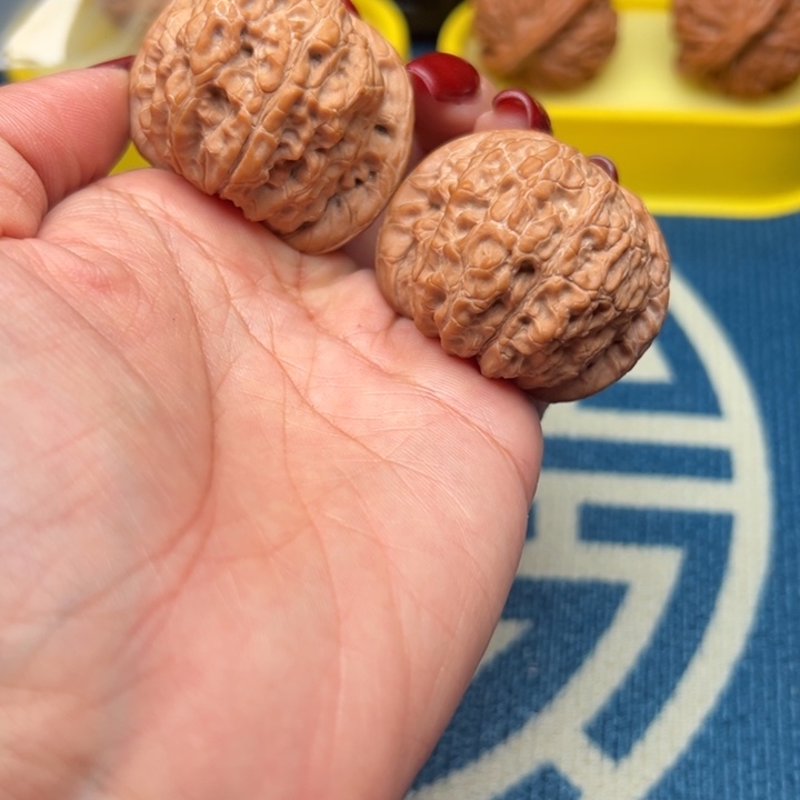 桃核吊坠文玩雪麒麟42