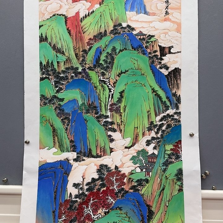 国画书法作品多次参加