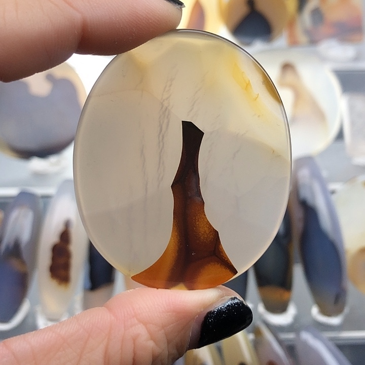 查罗石未镶嵌珠宝半成品106