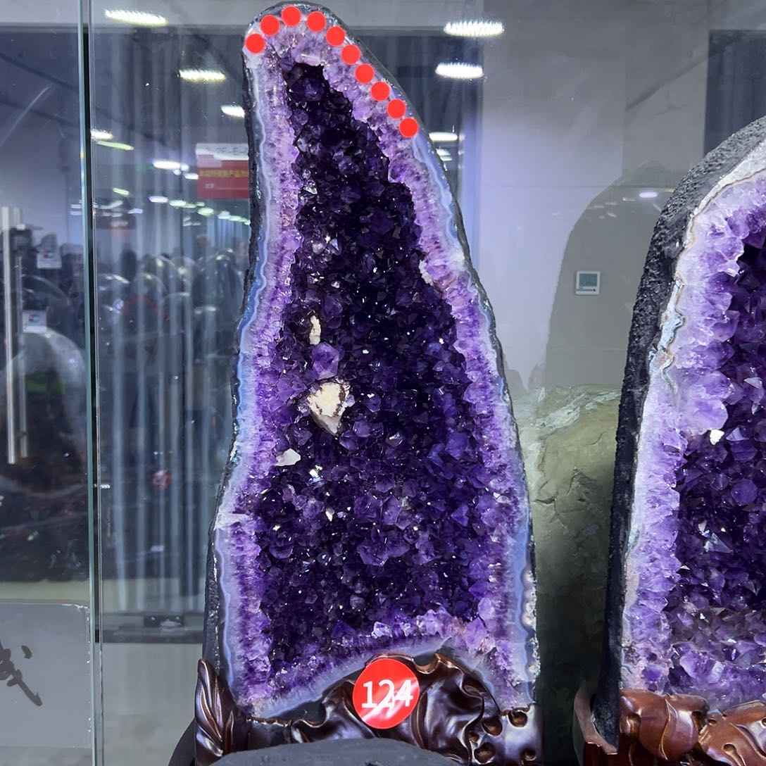 未镶嵌紫晶大型摆件（非配饰）