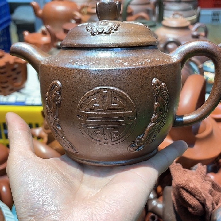 紫砂茶壶600cc宜兴紫砂壶