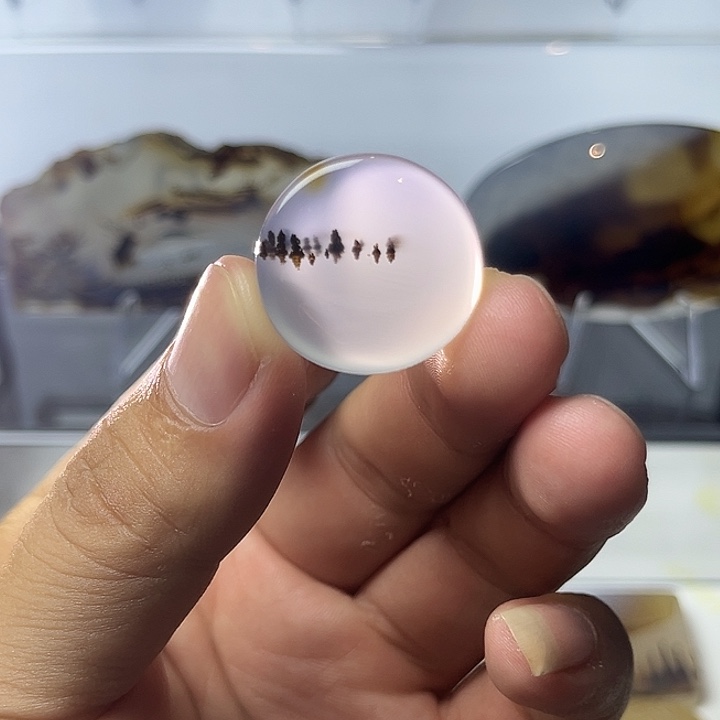 好***8玛瑙/玉髓未镶嵌吊坠(不含链)