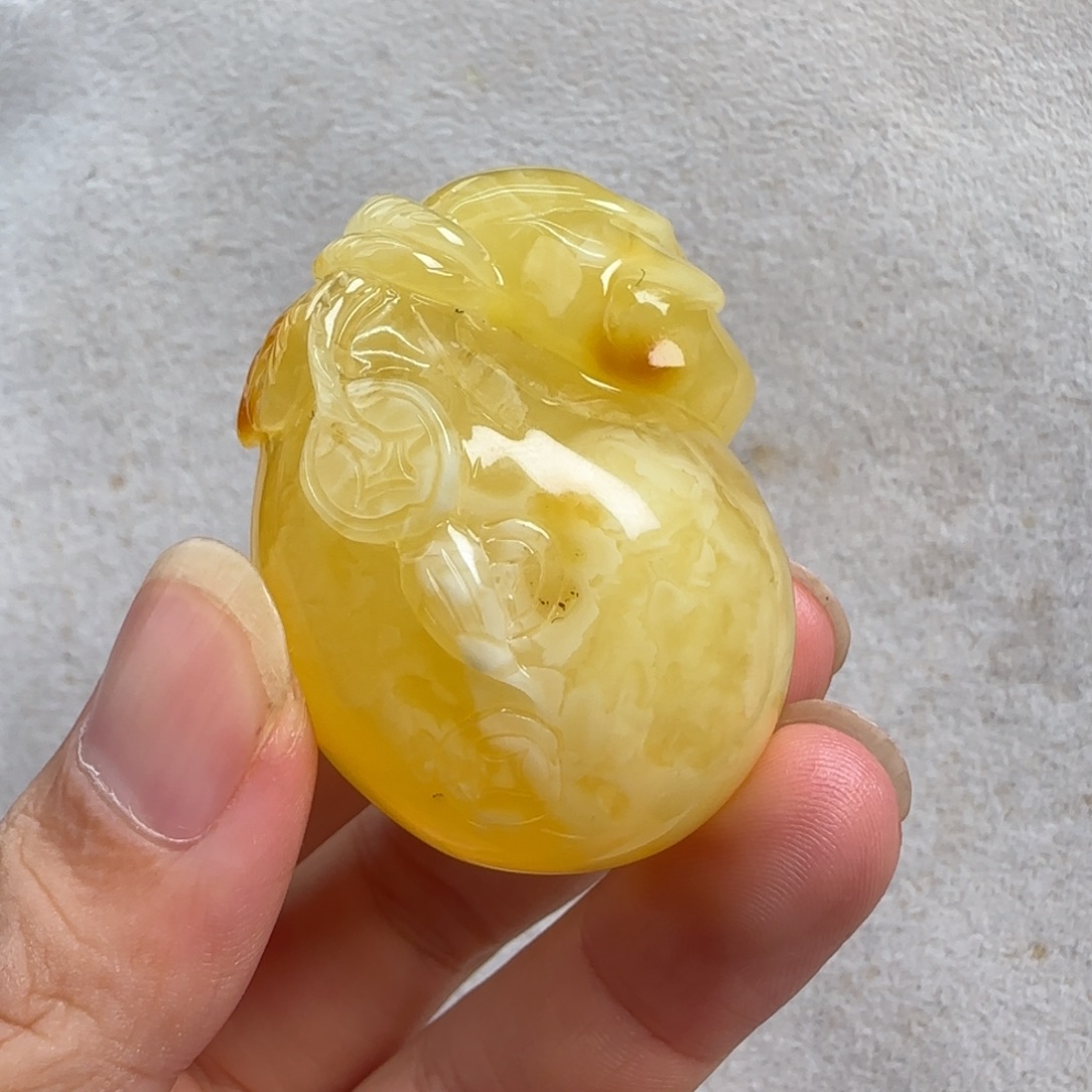 蜜蜡未镶嵌珠宝奇石微瑕