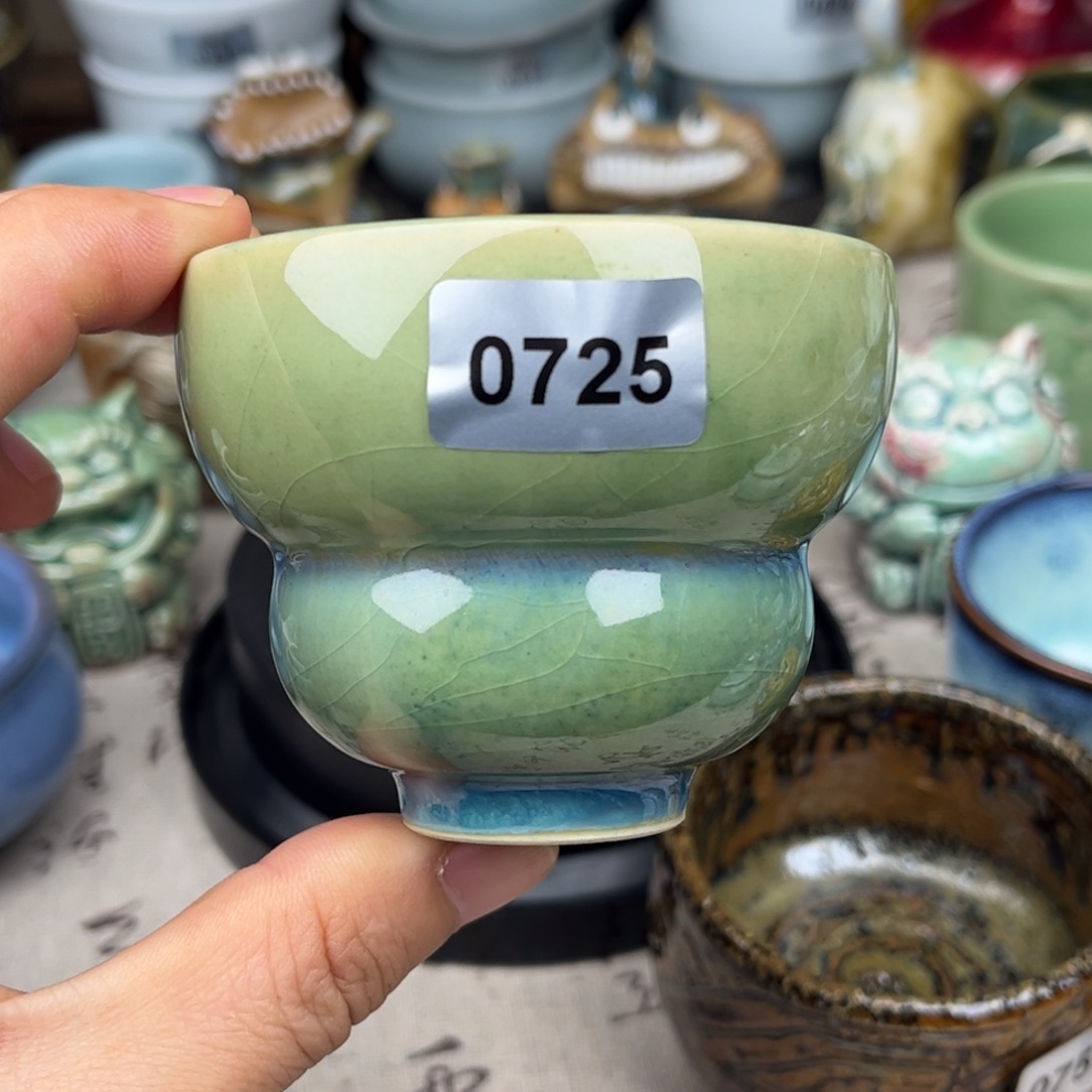 钧瓷杯子窑口自播原矿钧瓷