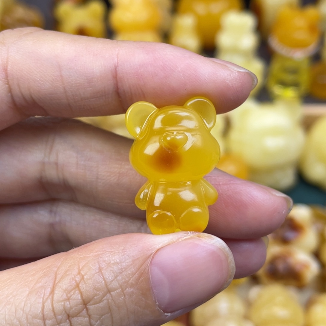 未镶嵌琥珀裸石蜜蜡
