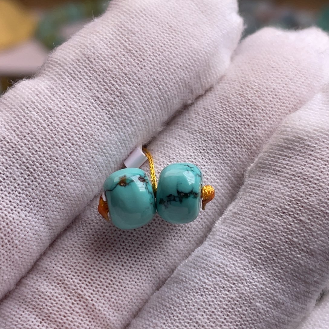 绿松石未镶嵌珠宝奇石8.3mm