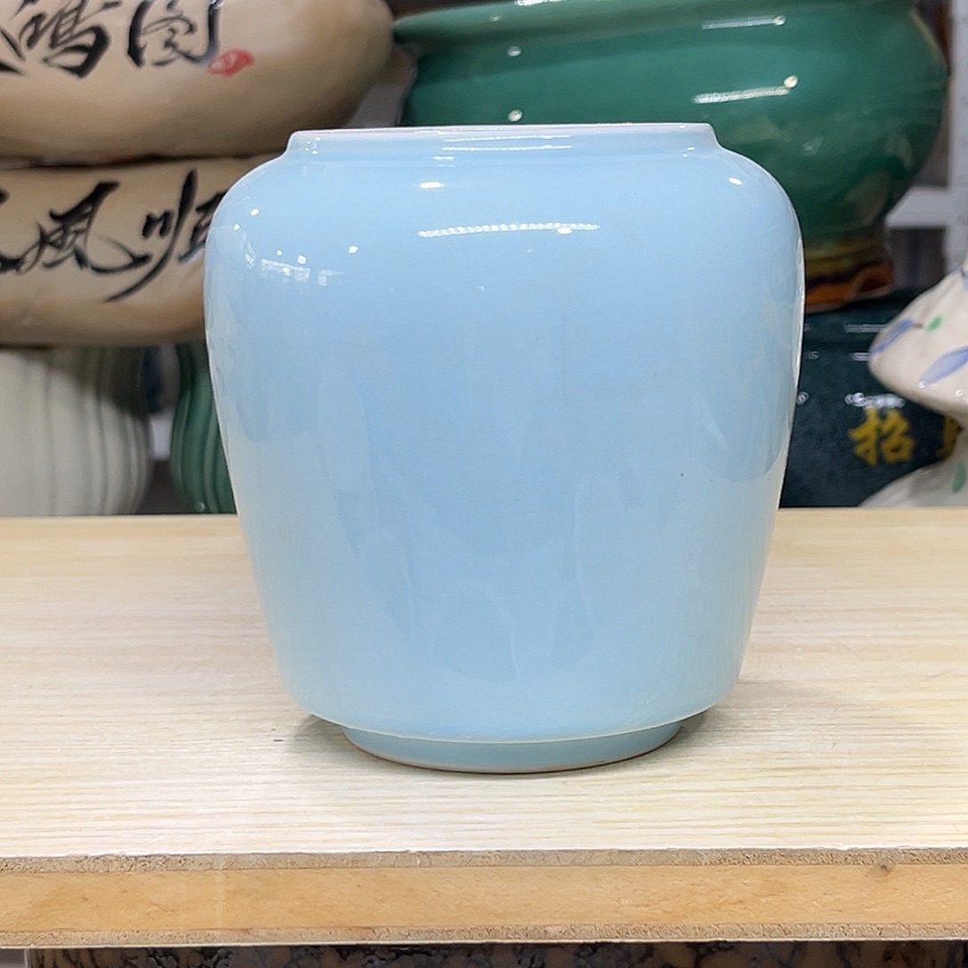 陶瓷绿植多肉微瑕花盆口径8*12
