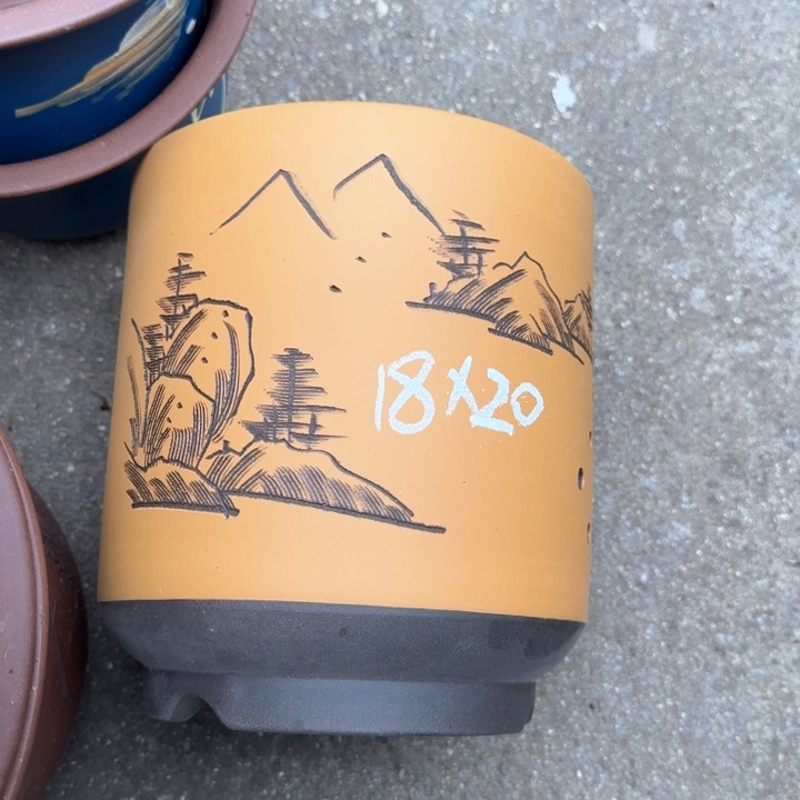 紫砂花盆特价清仓