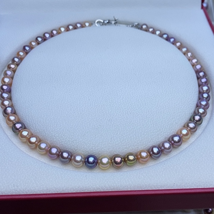 淡水珍珠项链未镶嵌