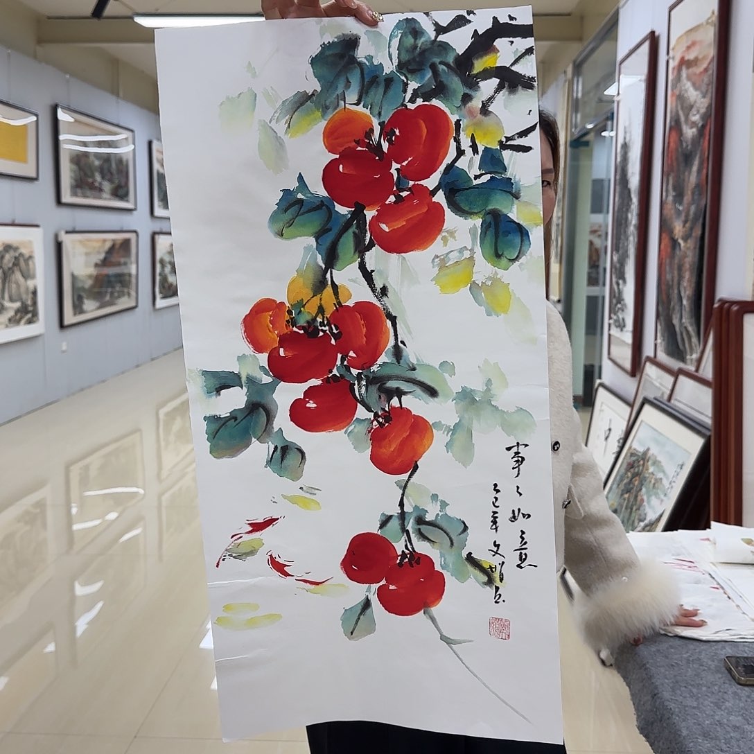 国画国画作品集一个由一