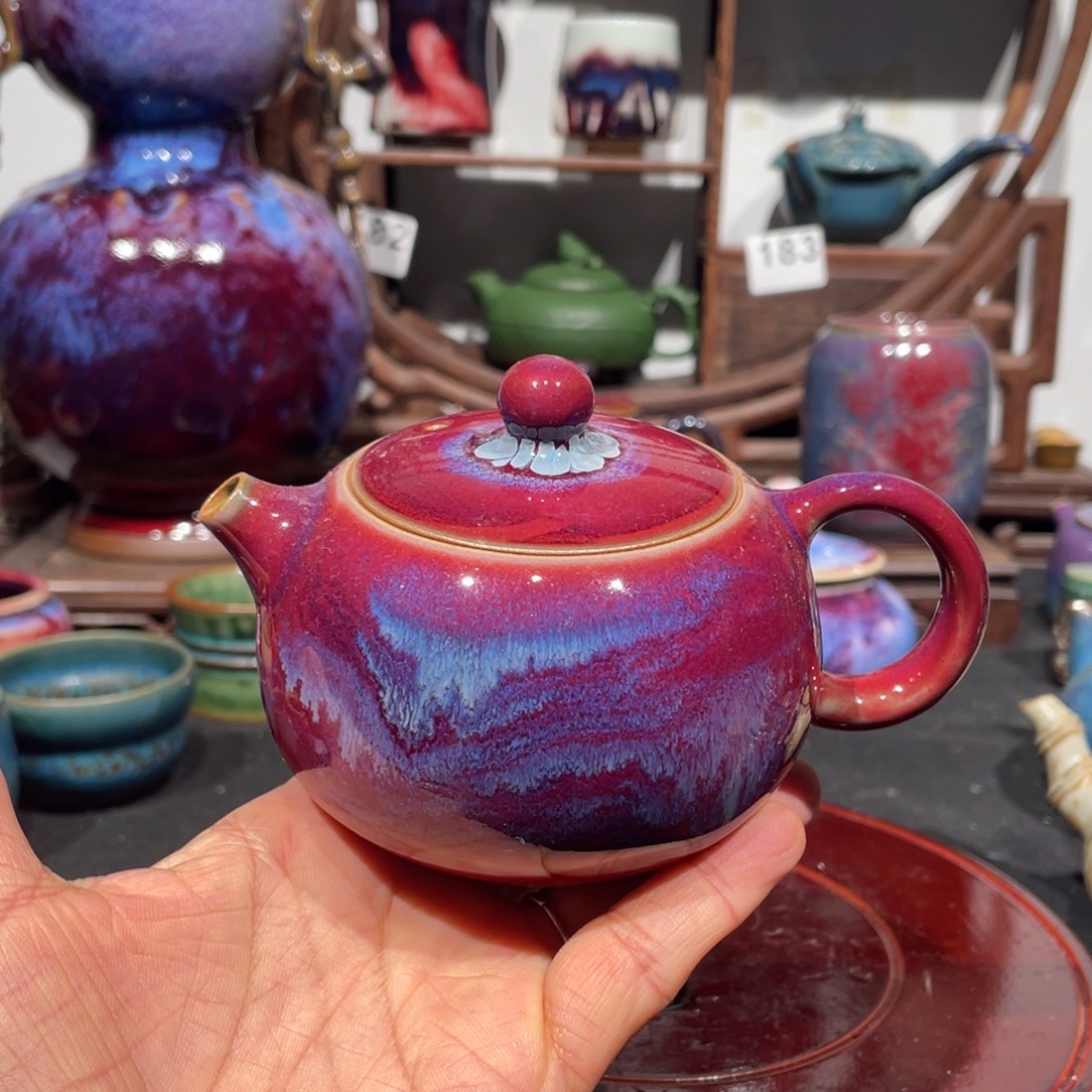 中国神后钧瓷茶器