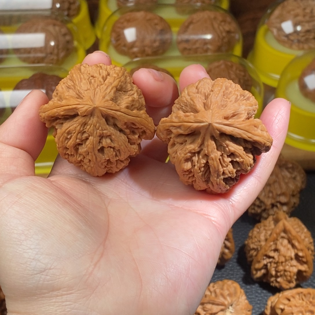 文玩核桃把件43大粗筋