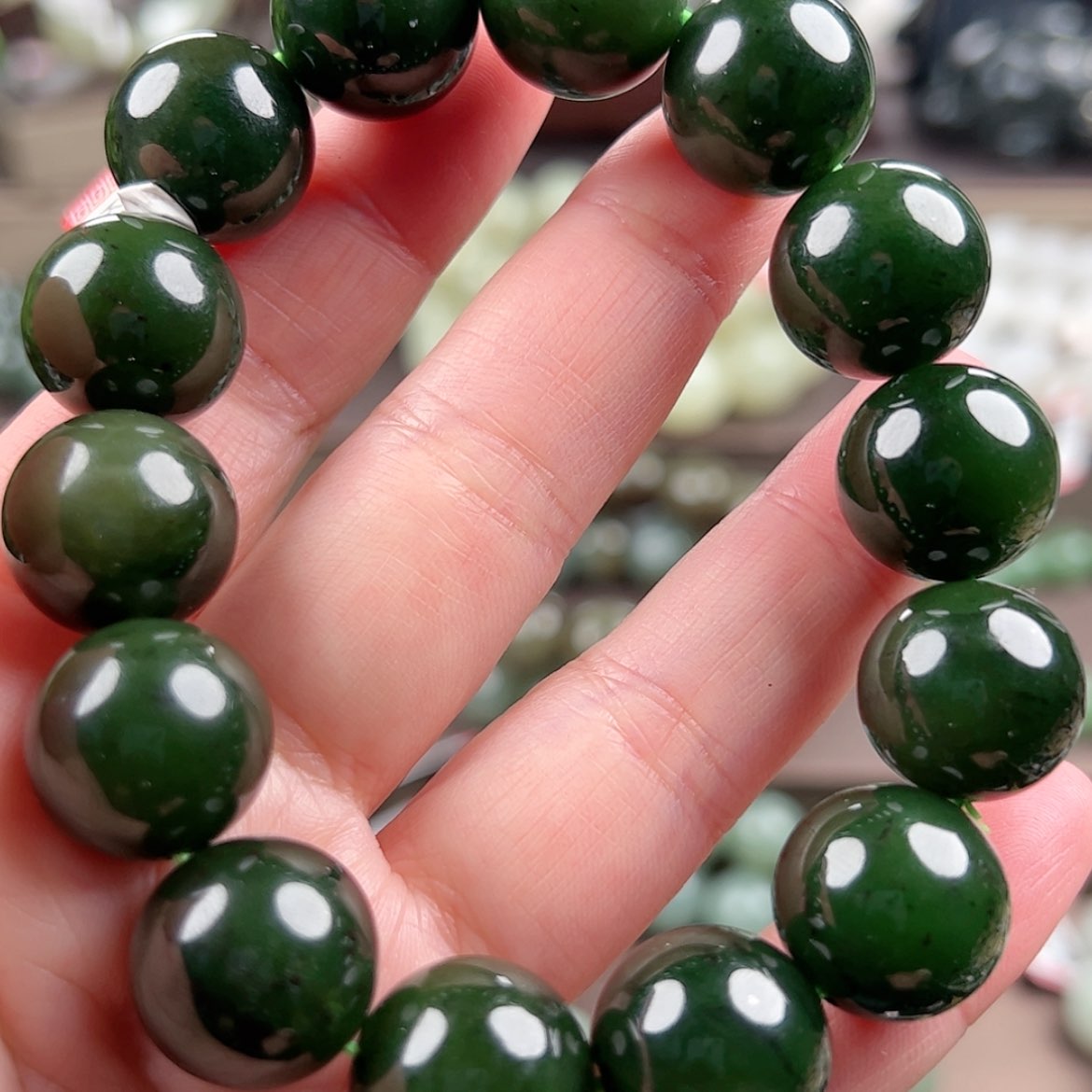 【闪购商品】和田玉手链未镶嵌Y274