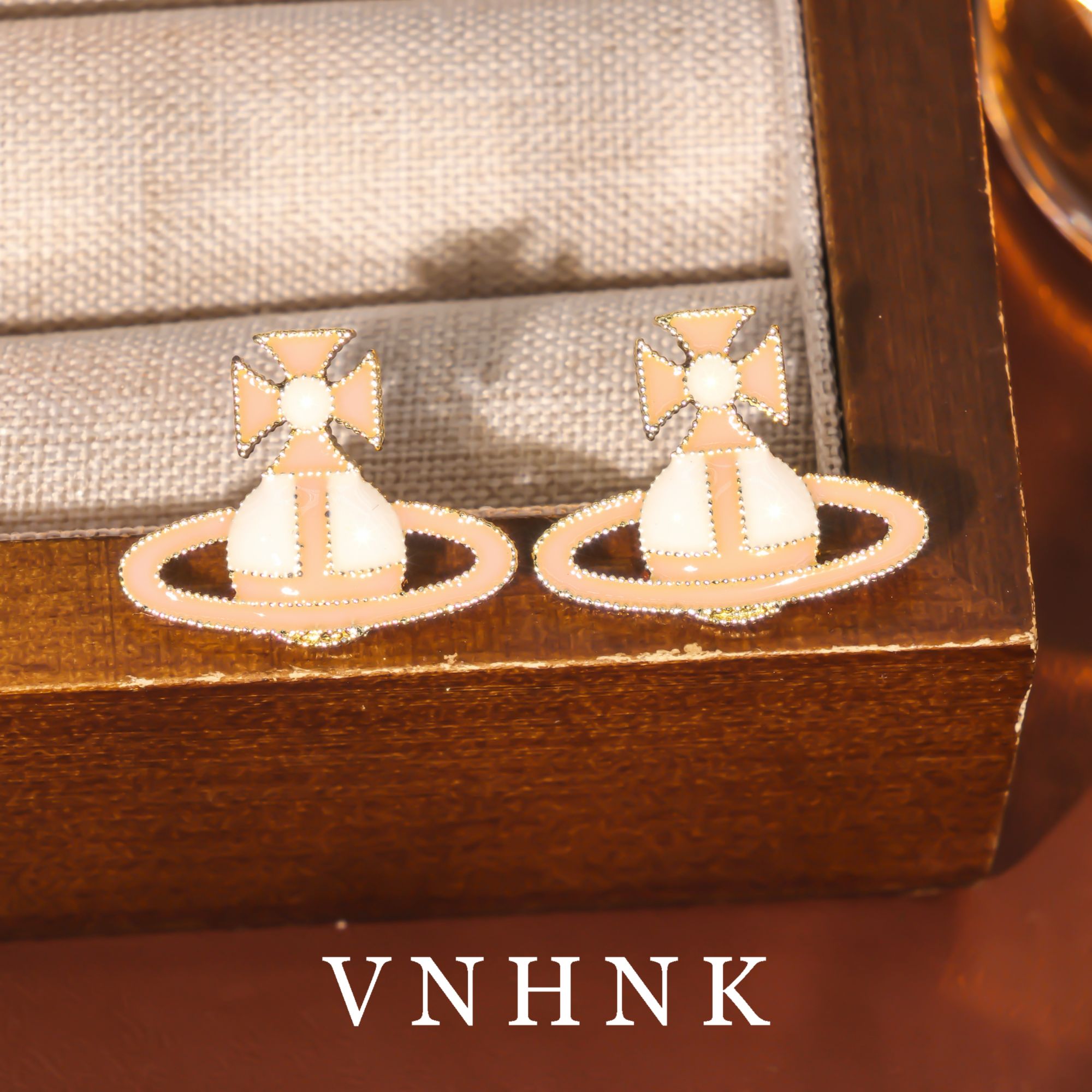 铜合金耳饰 美可儿  C693  金色时尚气质耳环