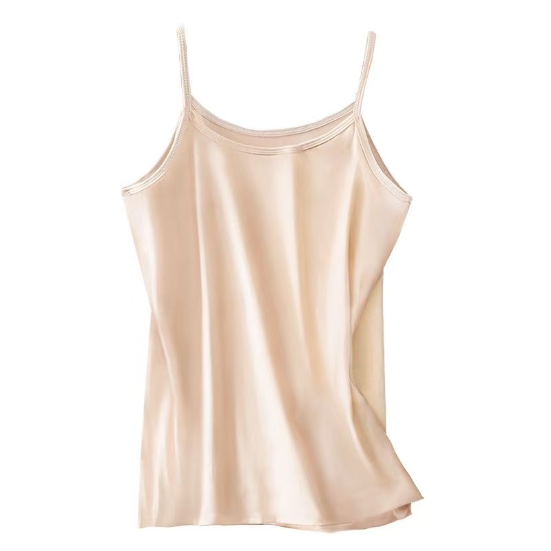 32爆款打底背心小吊带女西装内搭遮副乳螺纹春秋夏季可外穿上衣