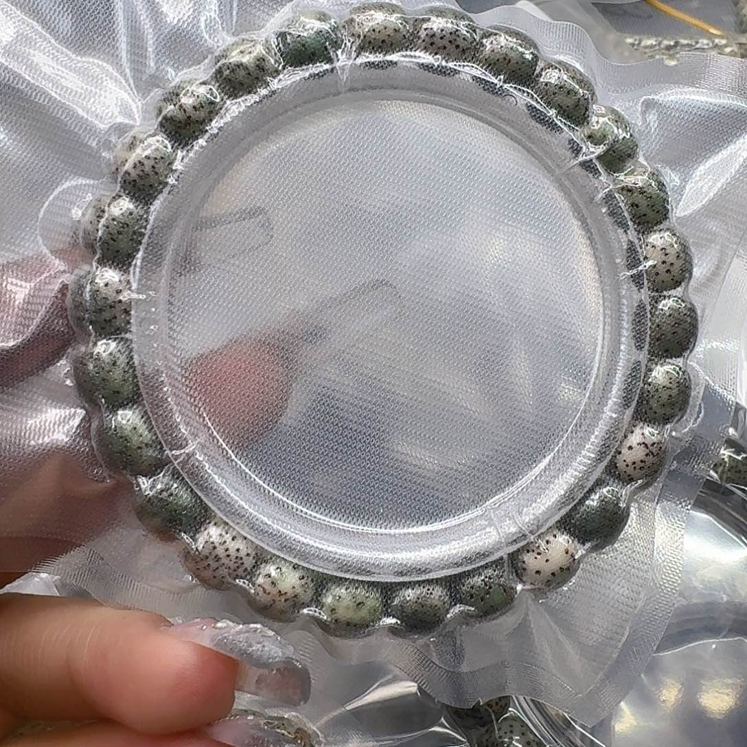 星月菩提手串169入门绿星月菩提98桶单圈