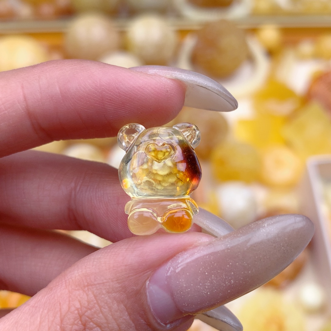 琥珀未镶嵌珠宝奇石