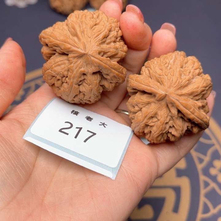 文玩核桃把件44大粗筋 217