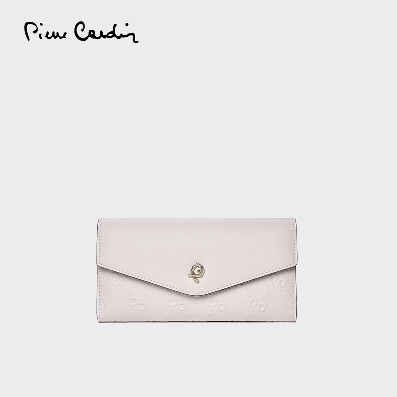 皮尔卡丹钱包女轻奢女士长款手拿钱包零钱小卡包银包