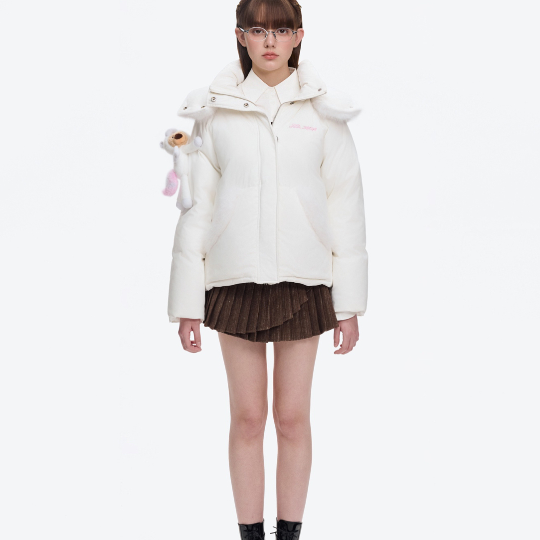 13DE MARZO 2025AW 秋冬新款 独角兽小熊玩偶羽绒服