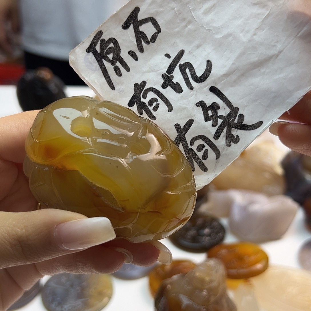 玛瑙/玉髓未镶嵌颈饰