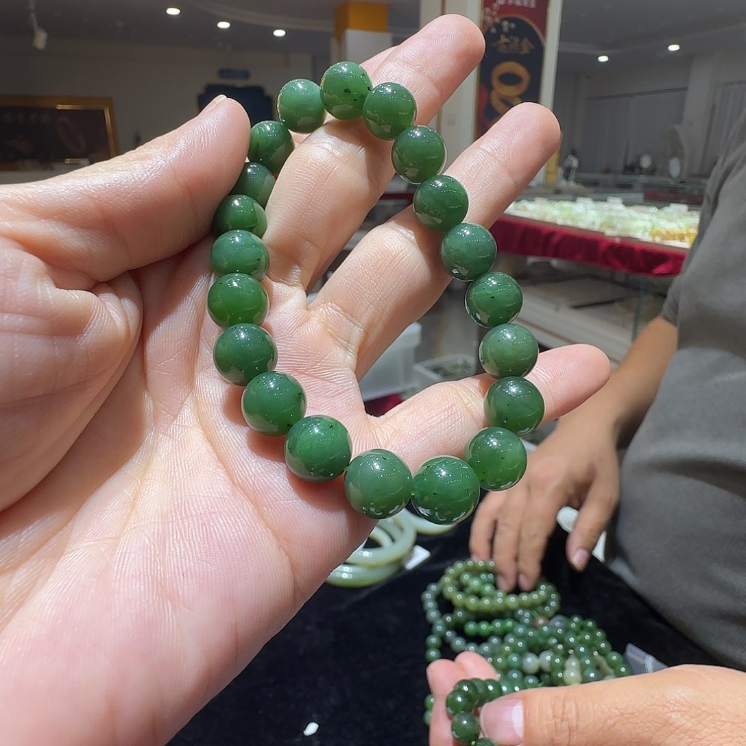 和田玉未镶嵌手链650