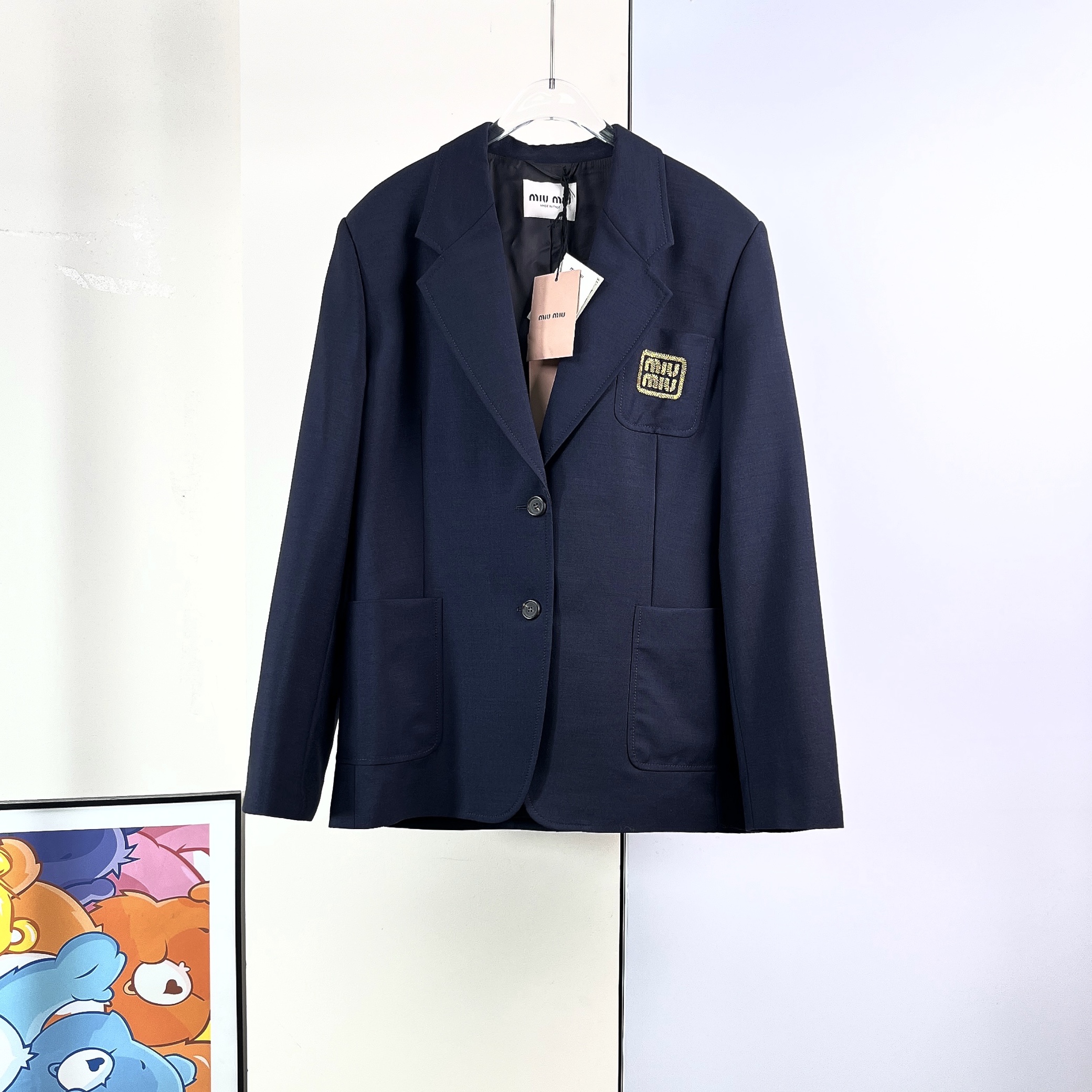 未使用 MIU MIU/缪缪 42码/Xsps13410/公价31900/张元英同款