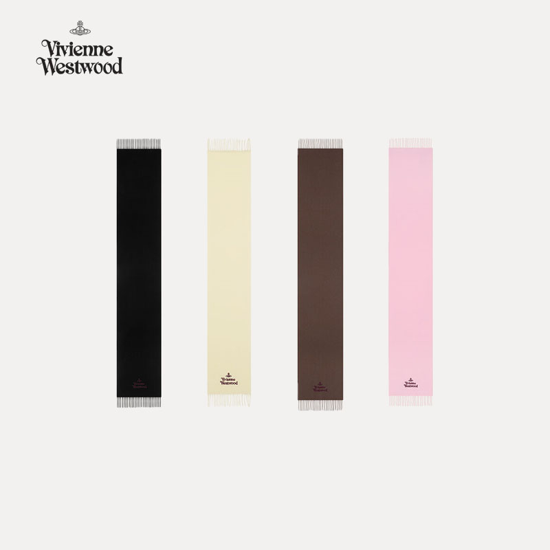 VIVIENNE WESTW00D 正品西太后朋克风羊毛围巾女款围脖